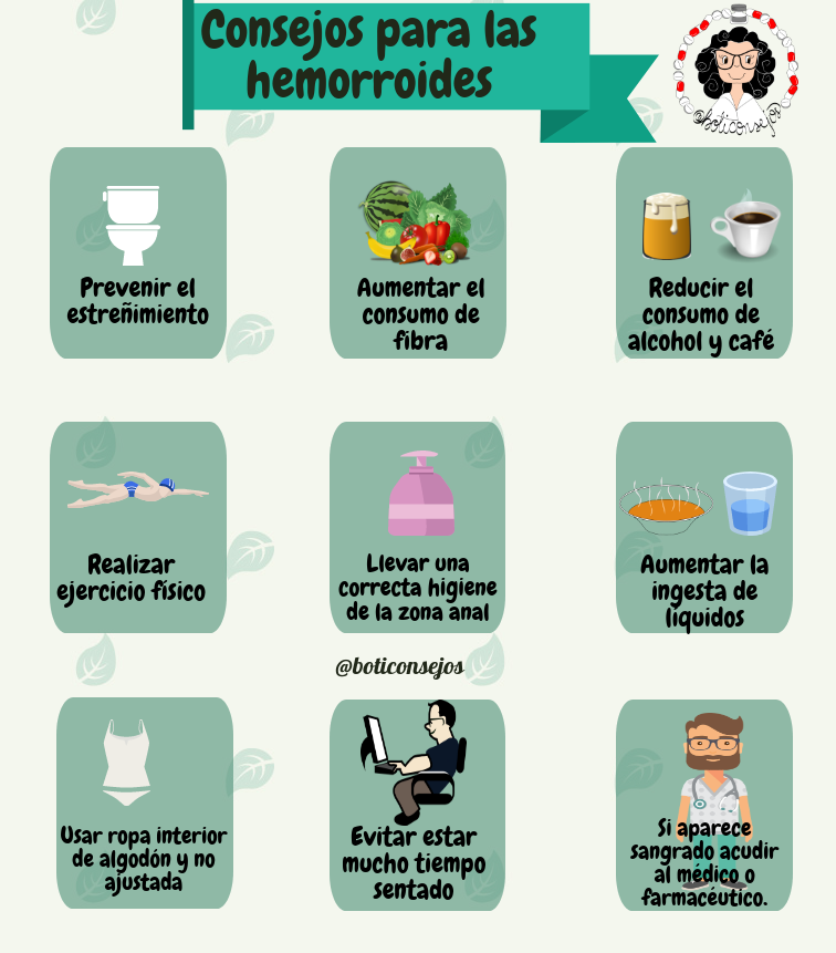 Consejos para las hemorroides Consejos para las hemorroides